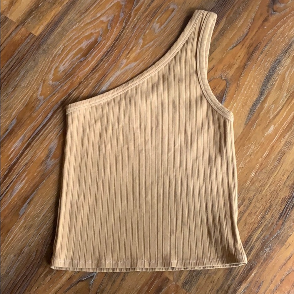 American eagle one shoulder top